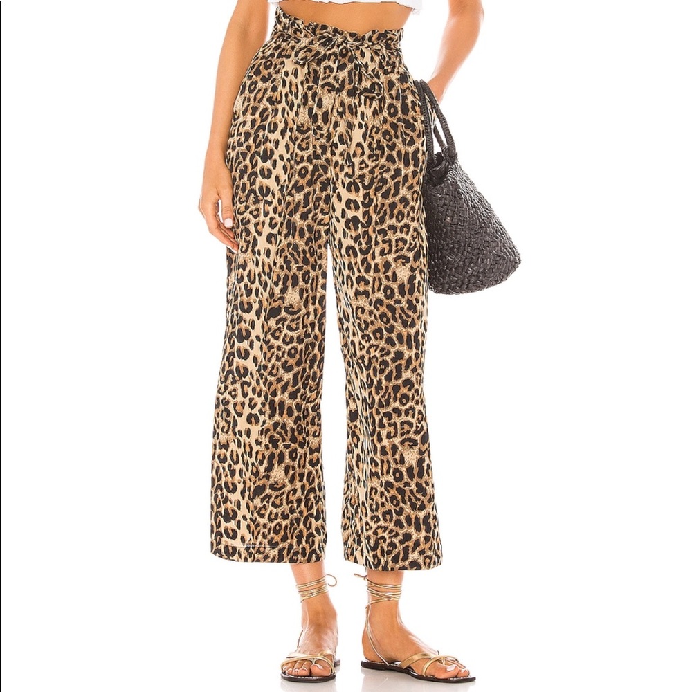 LPA Wendy Pant - Cheetah print pants
